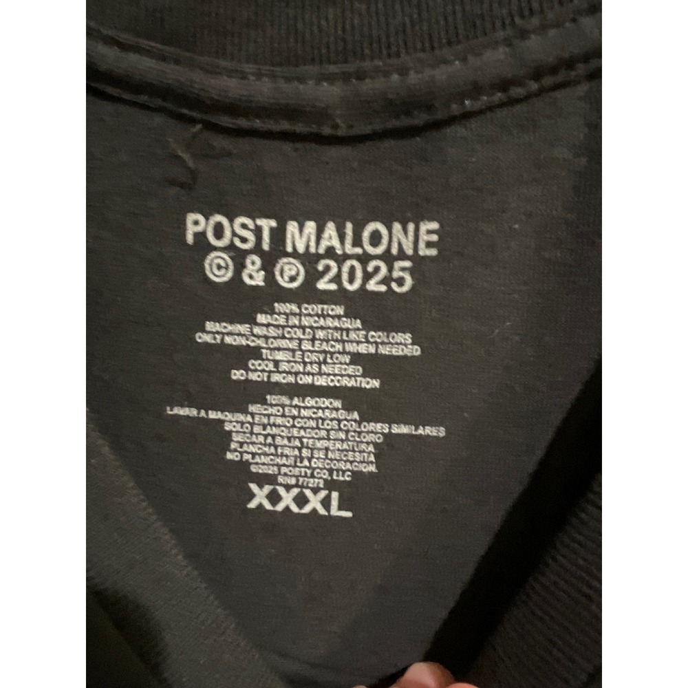 Post Malone Men's & Big Men's Cotton Graphic Tee, Size XXXL  /  G-007 - Picture 3 of 8